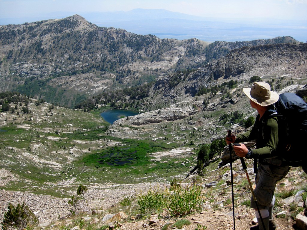 Ruby Mountains NV Island Lake to Thomas Canyon