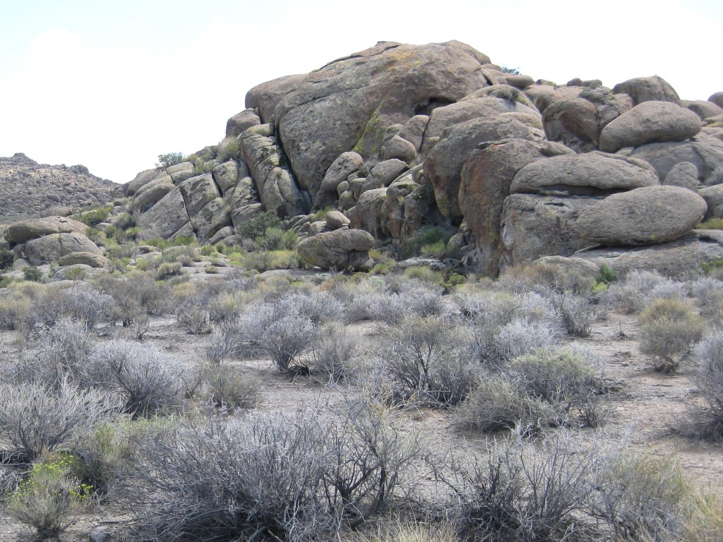 Weathering pits commonly form on disintegrating, deeply eroded remnants of huge crystalline bedrock  masses. Recognizable terrains, seen from miles away, know as "tors"