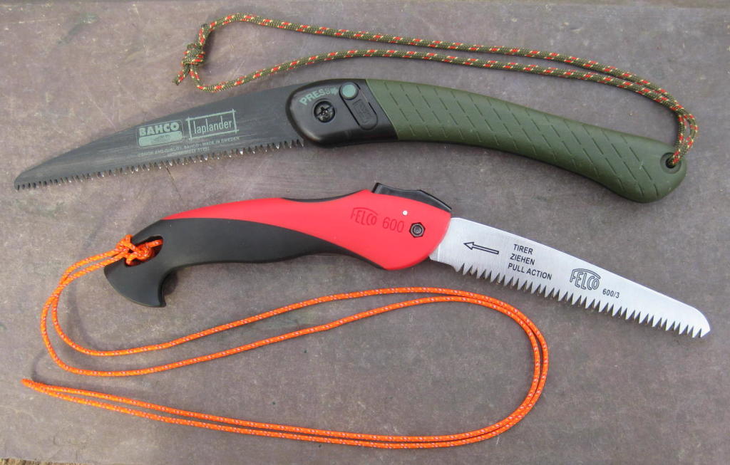 Felco and Bahco saws